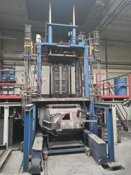 Kurtz Al 10-7TC Mașină de turnare sub presiune joasă, folosită