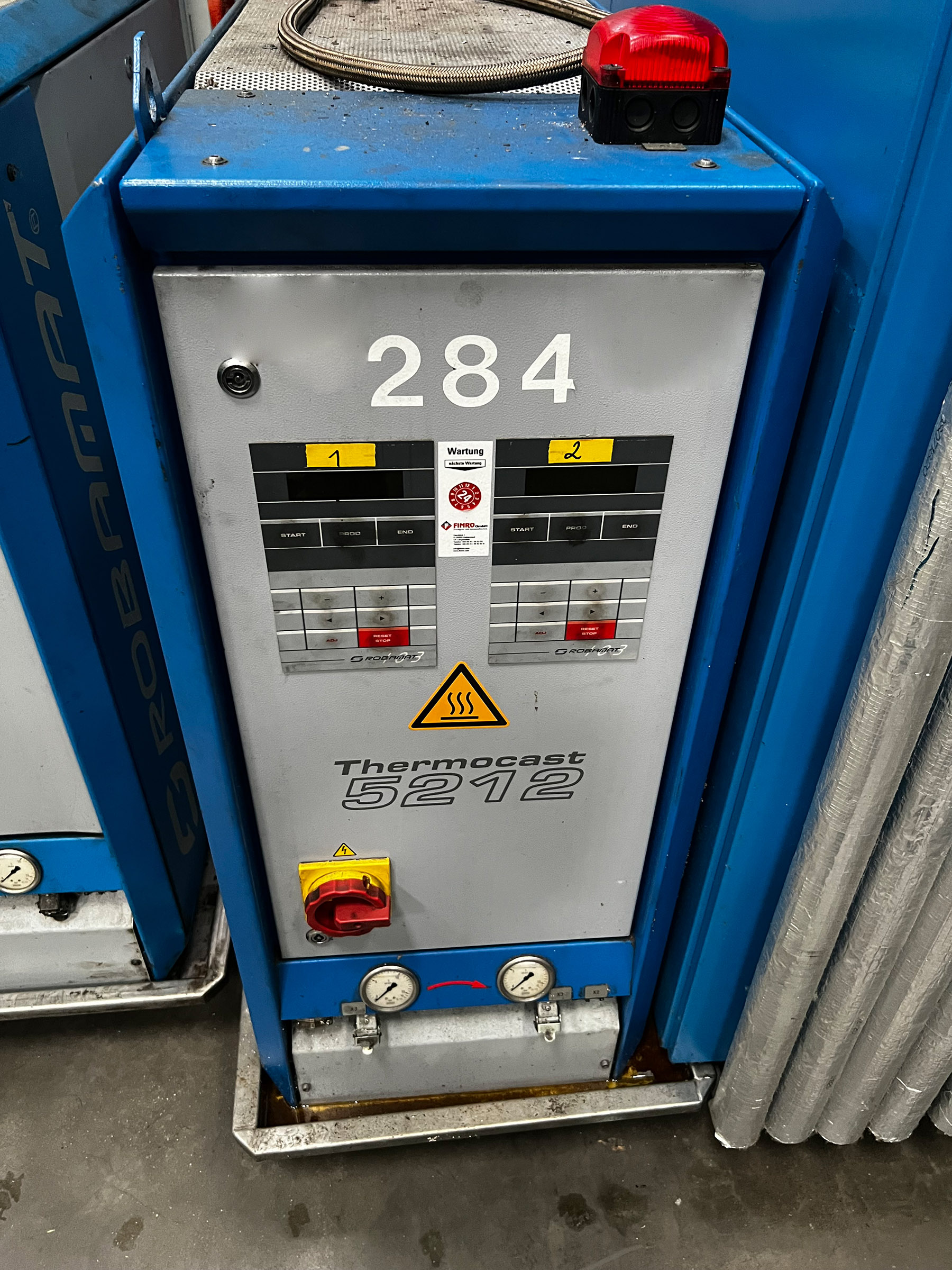 Robamat Thermocast 5212 unitate de control al temperaturii uleiului ZU2243, folosită