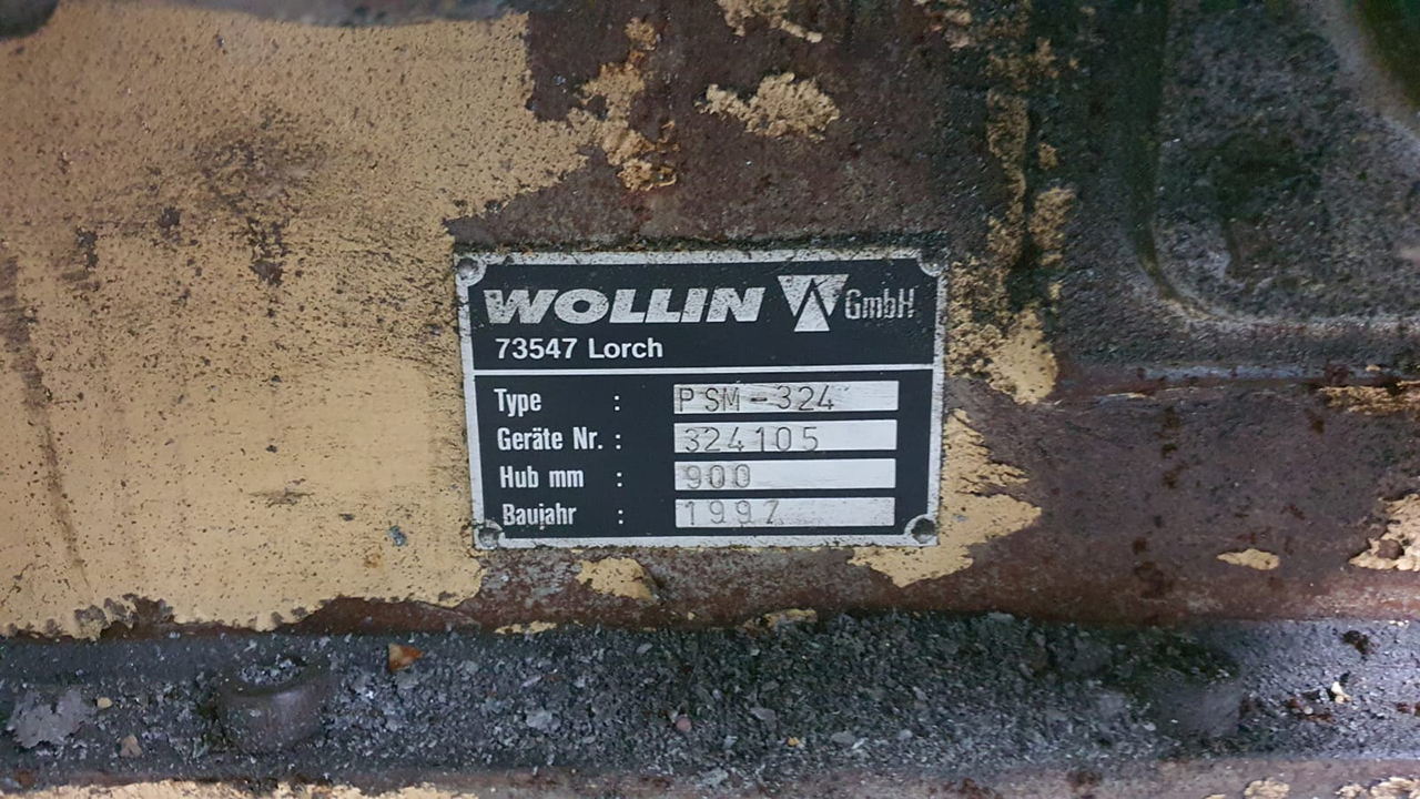Mașină de pulverizat Wollin PSM 324 FS1751, folosită