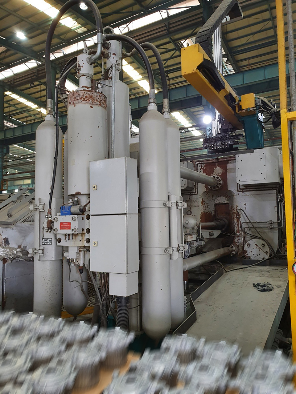 Mașină de turnare sub presiune cu cameră rece Bühler Evolution 140 D KK1651, folosită Mașină de turnare sub presiune cu cameră rece Bühler Evolution 140 D KK1651, folosită