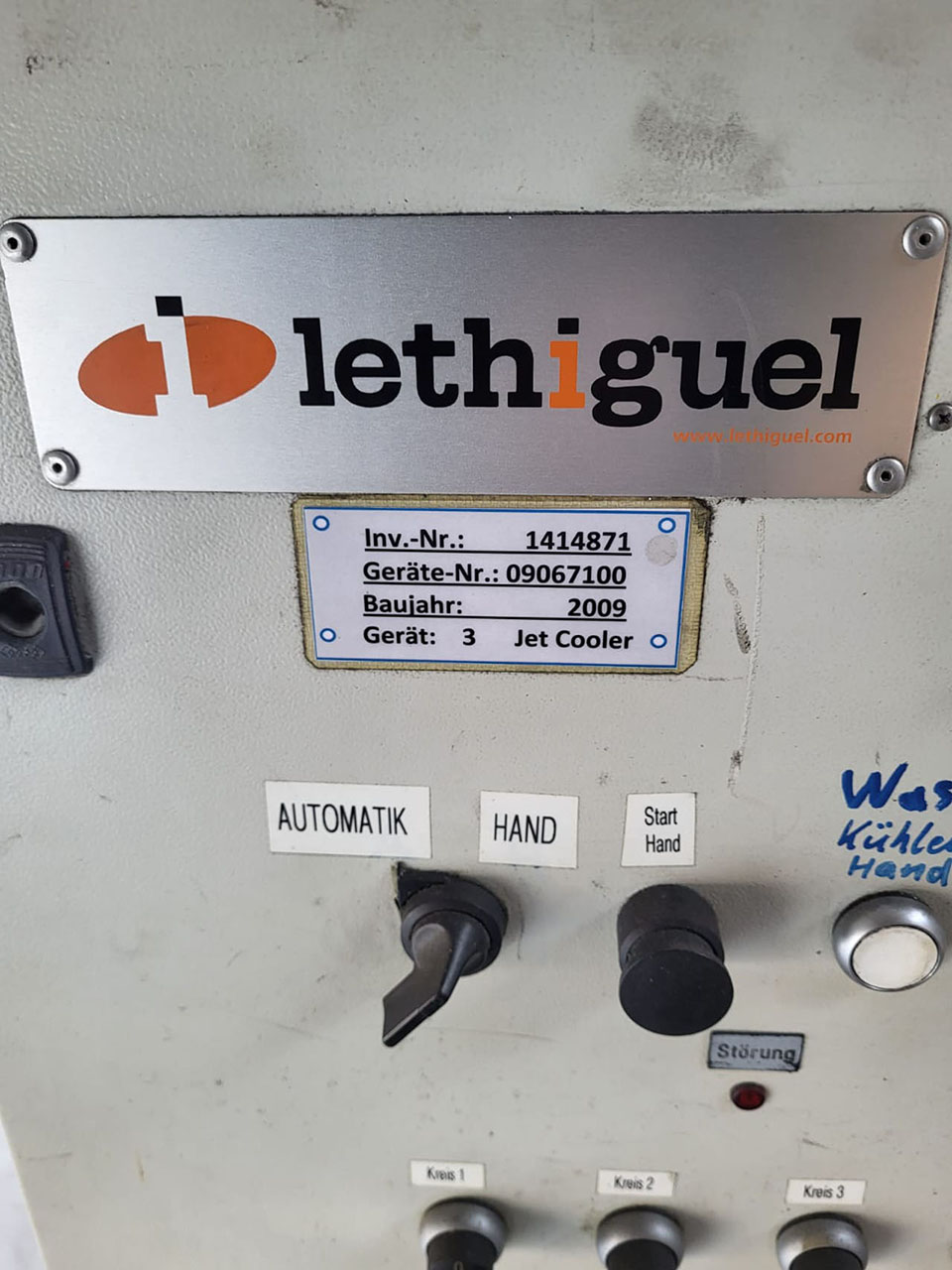 Lethiguel Thermat HDK4 unitate mobilă Jet-Cool ZU2183, folosită