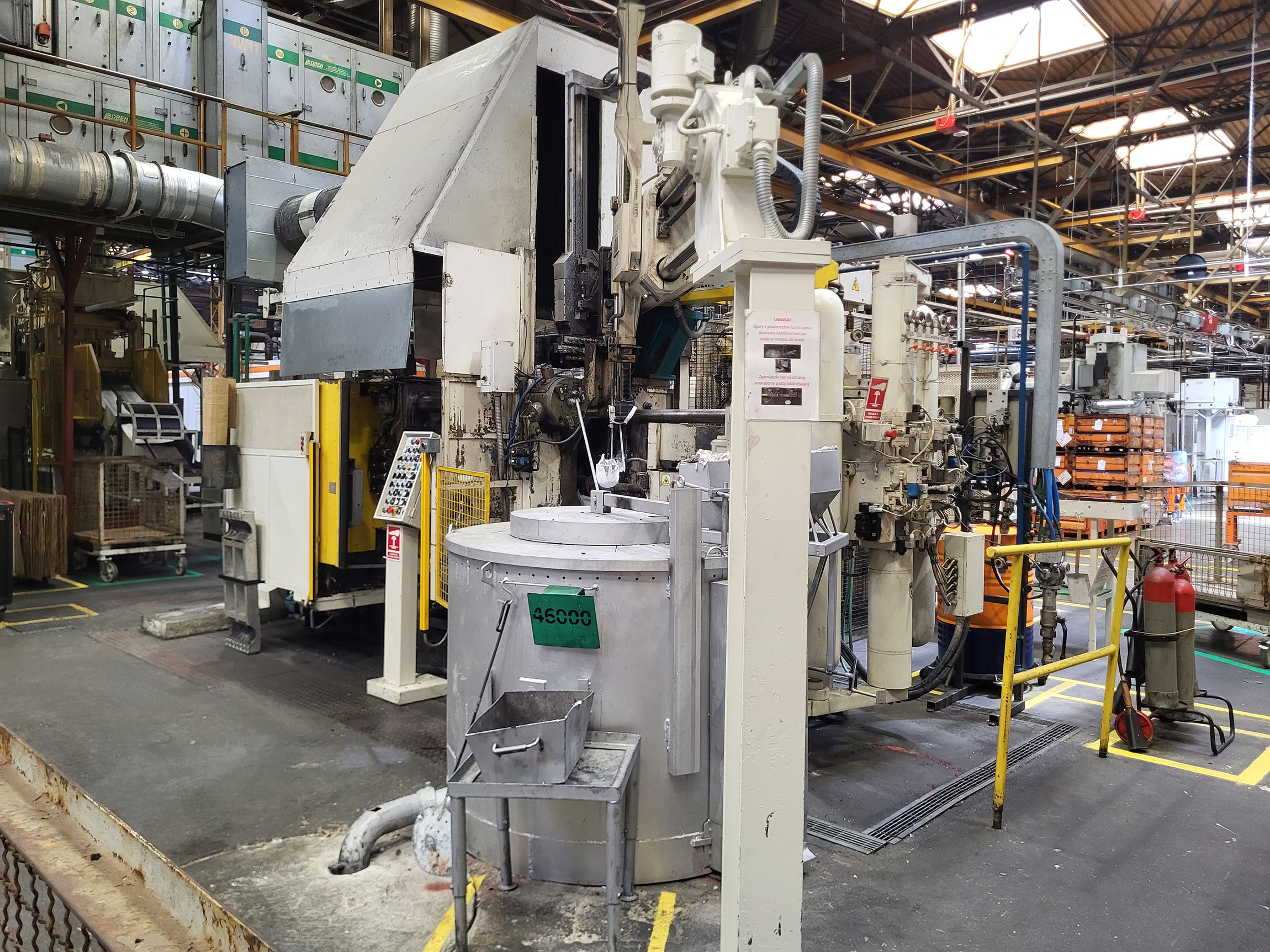 Mașină de turnare sub presiune cu cameră rece Italpresse IP 750 SC KK1642, folosită