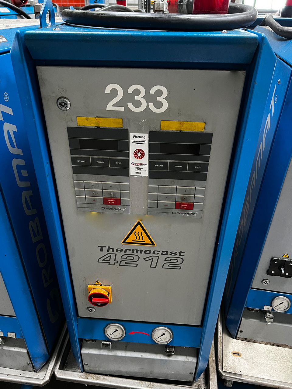 Robamat Thermocast 5212 unitate de control al temperaturii uleiului ZU2228, folosită