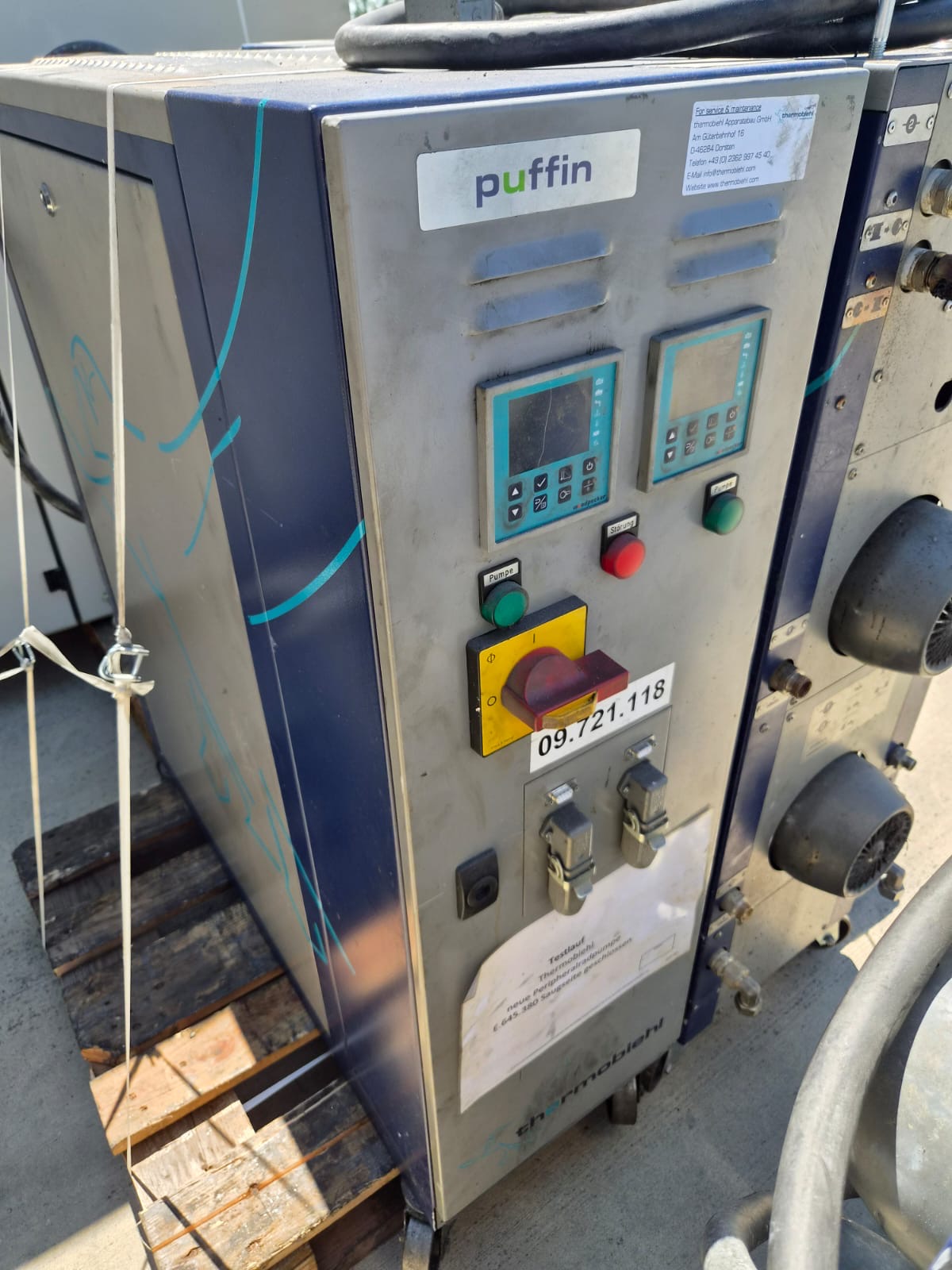 Robamat Thermocast 5212 unitate de control al temperaturii uleiului ZU2201, folosită