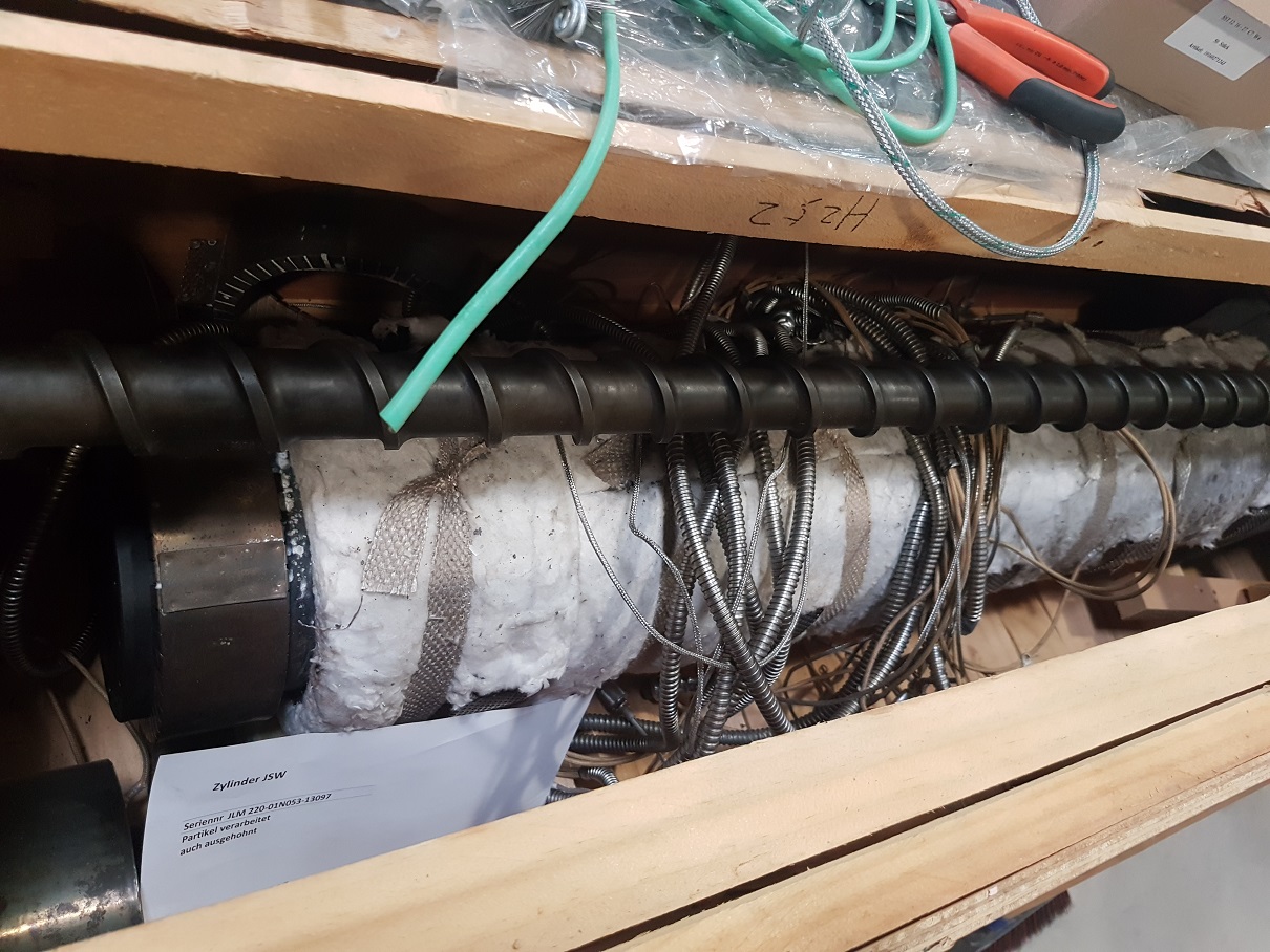 JSW J 650 EL III Mașină de turnat magneziu KK1549, folosită JSW J 650 EL III Mașină de turnat magneziu KK1549, folosită