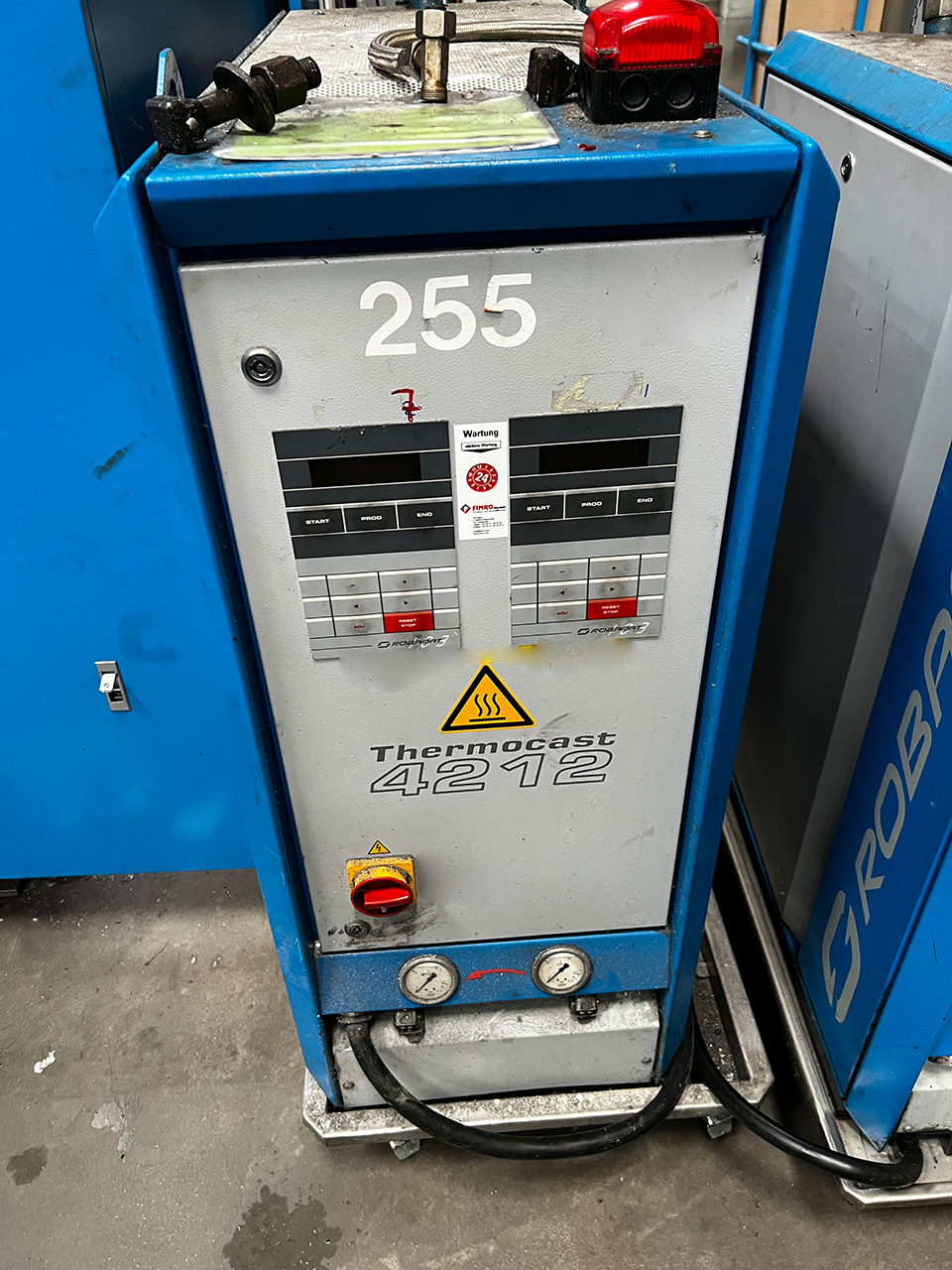 Robamat Thermocast 5212 unitate de control al temperaturii uleiului ZU2228, folosită