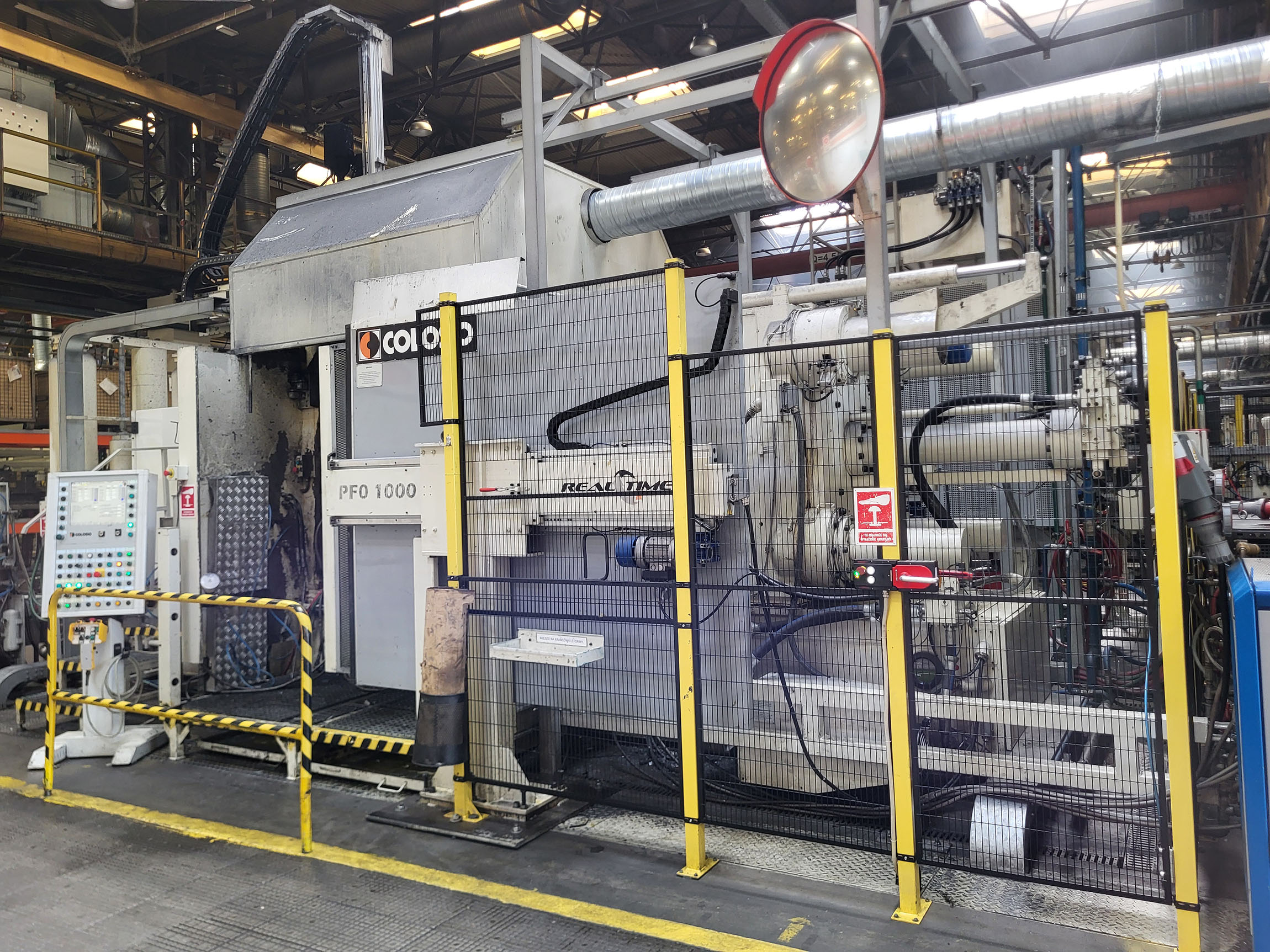 Mașină de turnare sub presiune cu cameră rece Colosio PFO 700 KK1474, folosită