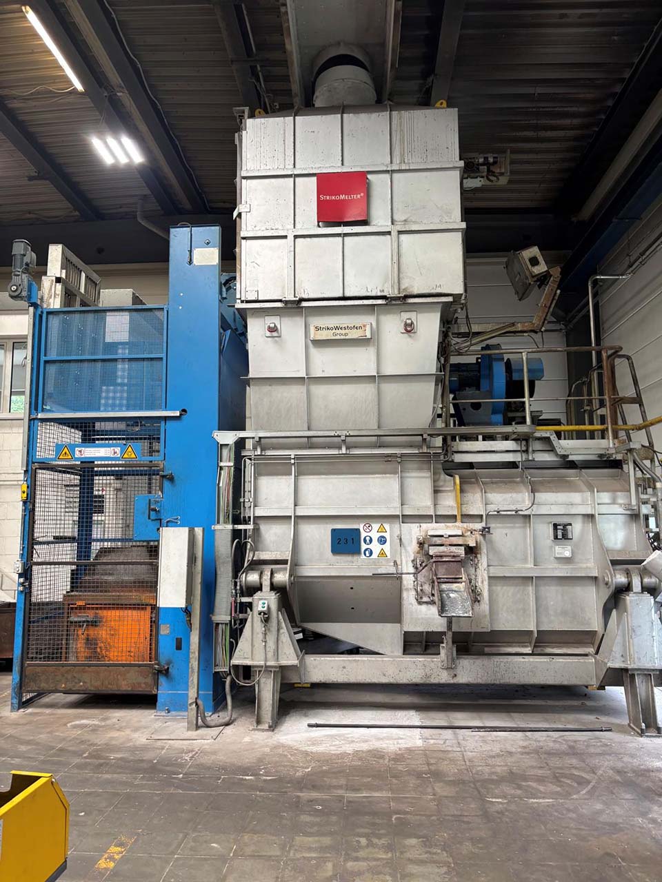 Cuptor de topire și menținere StrikoWestofen MH II-T 3000/1500 G-eg O1810, folosit