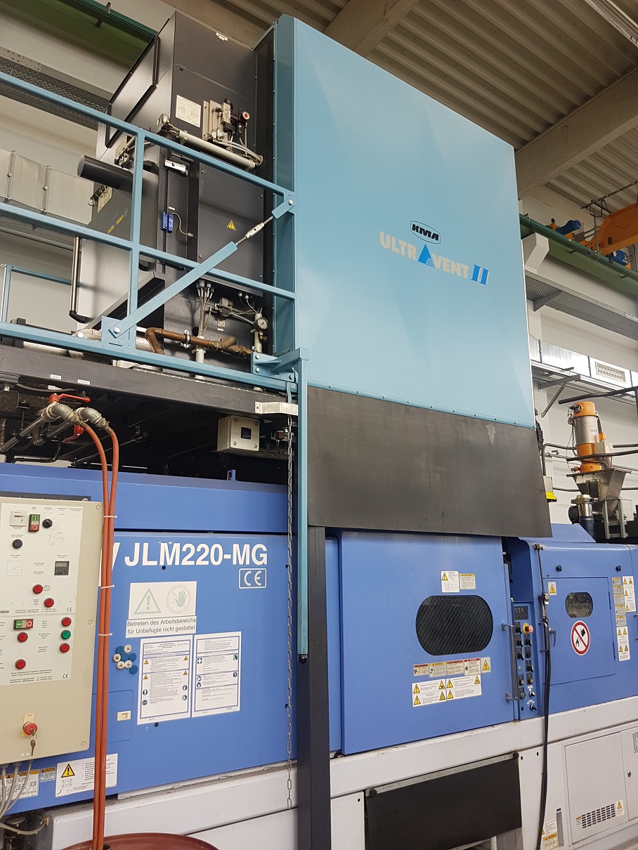 JSW J 650 EL III Mașină de turnat magneziu KK1549, folosită JSW J 650 EL III Mașină de turnat magneziu KK1549, folosită