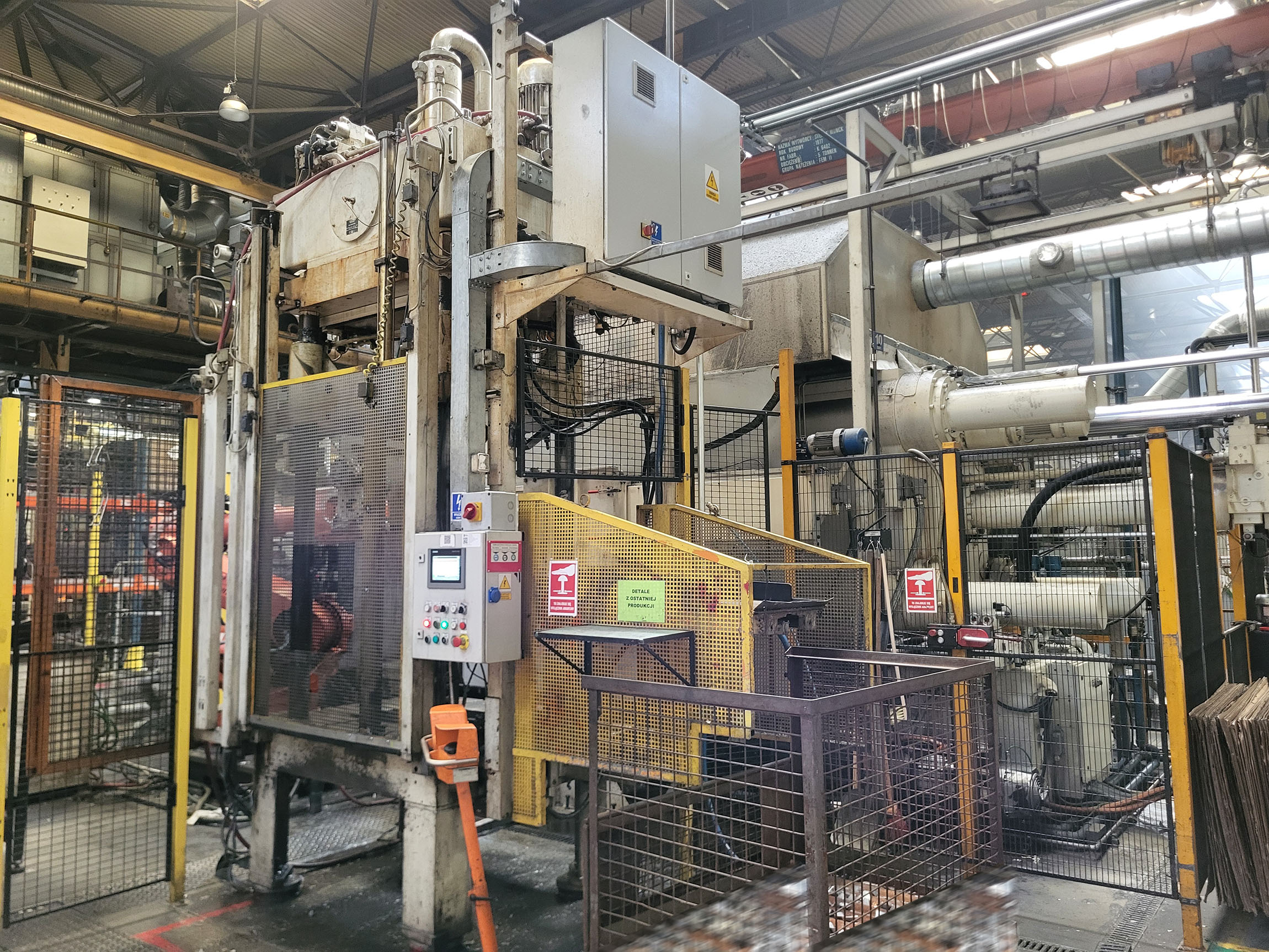 Mașină de turnare sub presiune cu cameră rece Colosio PFO 700 KK1474, folosită