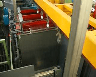Metalchimica Impianti Sistem de rafturi verticale pentru galvanizare, folosit IA2514