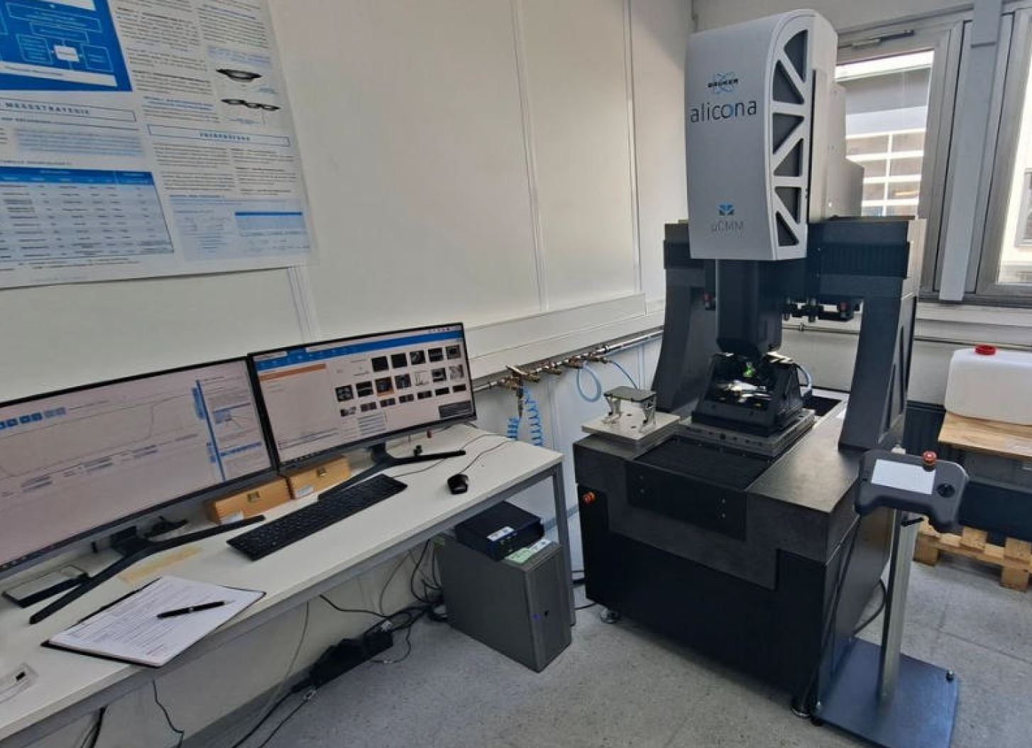 Bruker Alicona μCMM – Aparat optic de măsurare a microcoordonatelor 3D ZU2304, second-hand