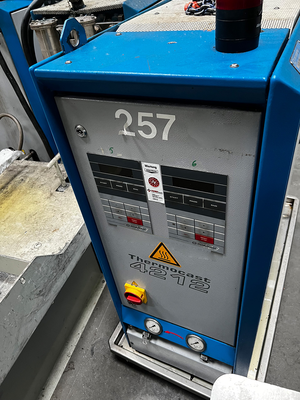 Robamat Thermocast 5212 unitate de control al temperaturii uleiului ZU2228, folosită