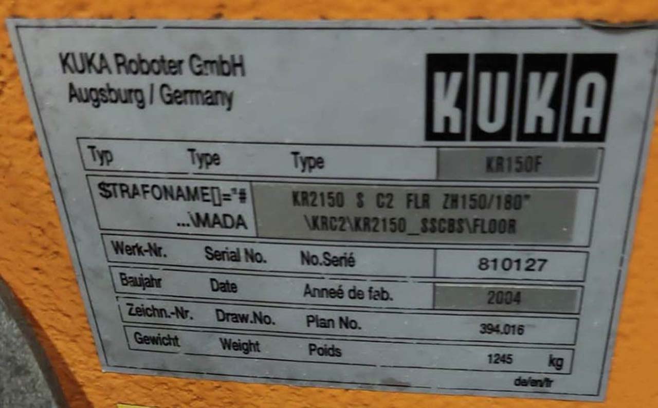 Robot de turnătorie ABB IRB 6640 HR1829, folosit