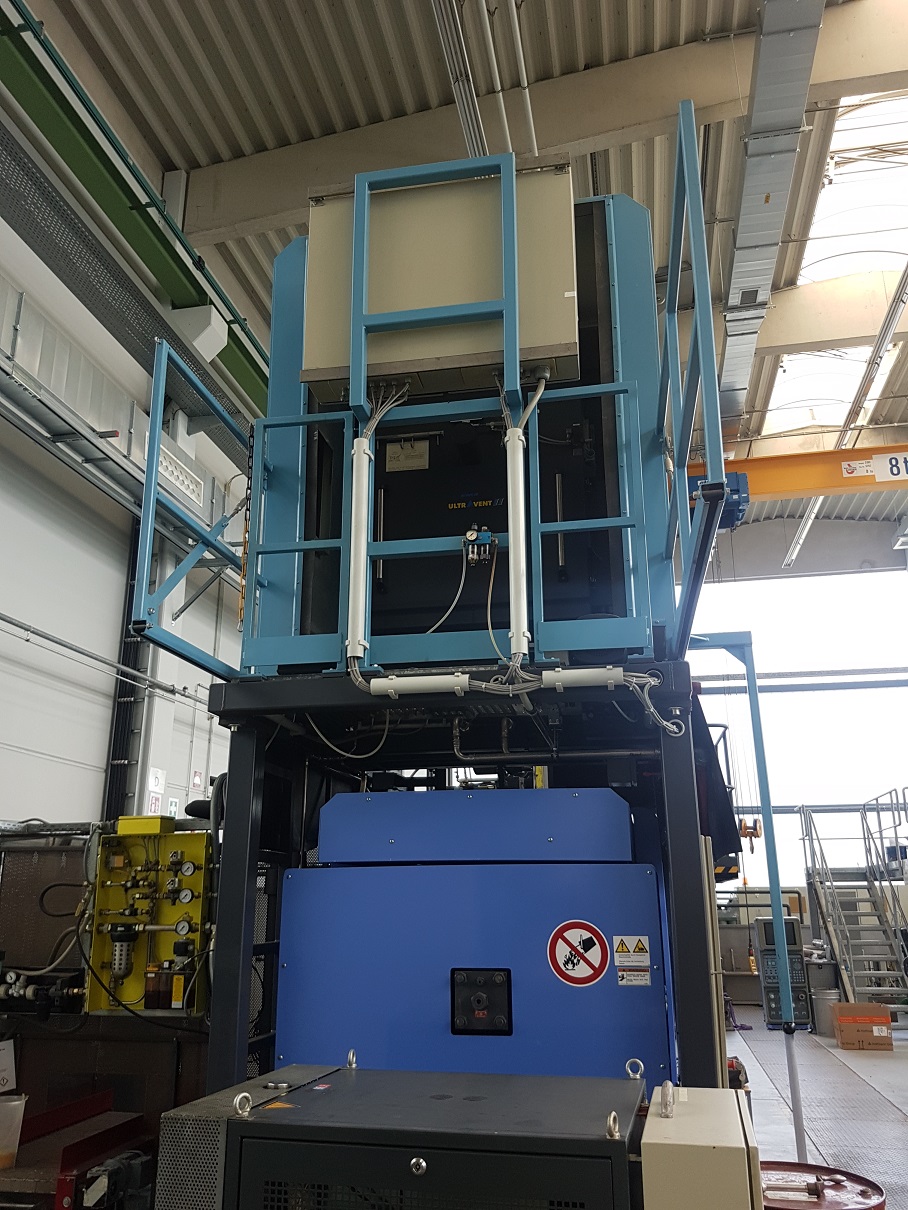 JSW J 650 EL III Mașină de turnat magneziu KK1549, folosită JSW J 650 EL III Mașină de turnat magneziu KK1549, folosită