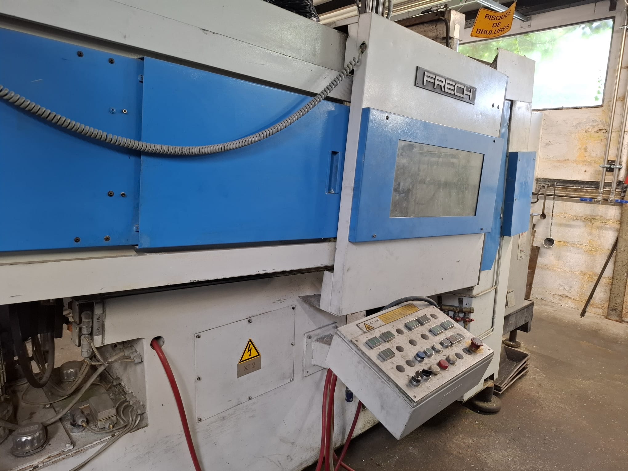 Mașină de turnare sub presiune cu cameră caldă Frech DAW 50, model WK1483, second-hand