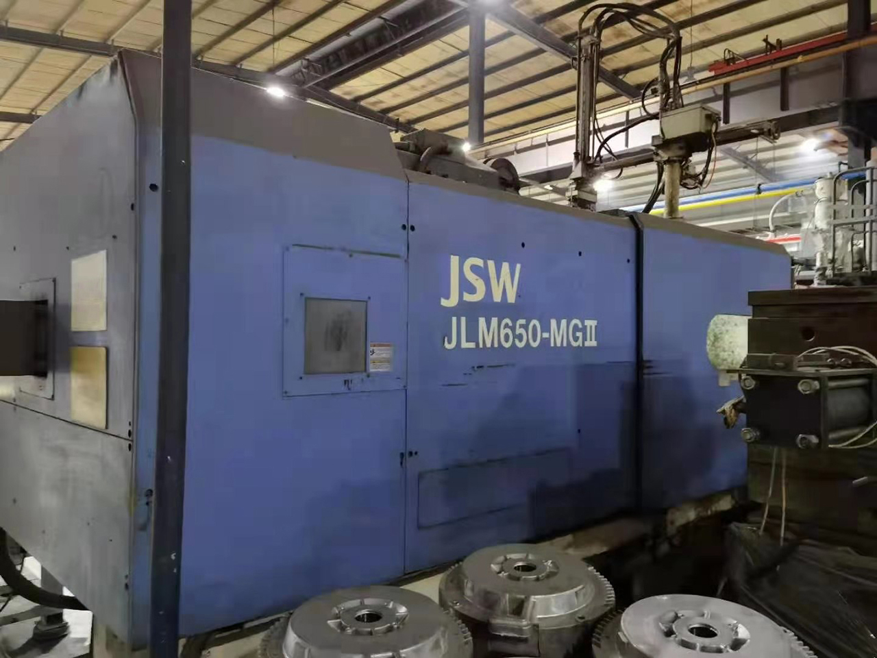 JSW JLM 650-MGII Magnesium Thixomolding machine WK1452, folosit