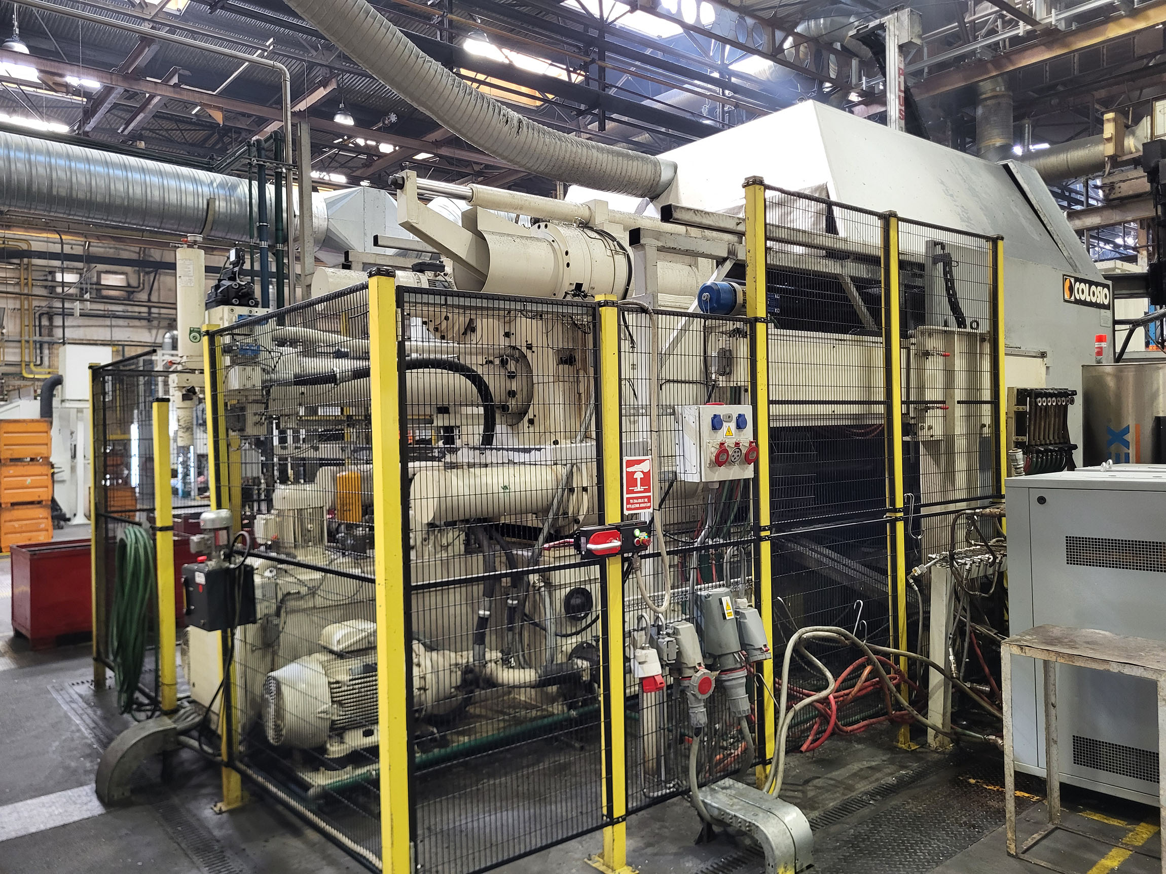 Mașină de turnare sub presiune cu cameră rece Colosio PFO 700 KK1474, folosită